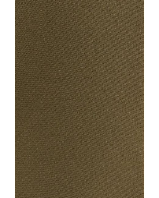 Tahari Green Brushed Woven One-Button Blazer