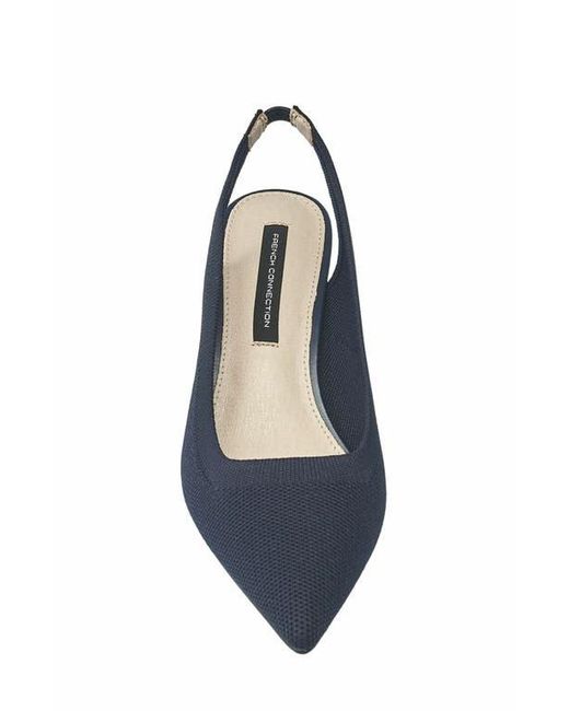 French Connection Blue Viva Slingback Heel