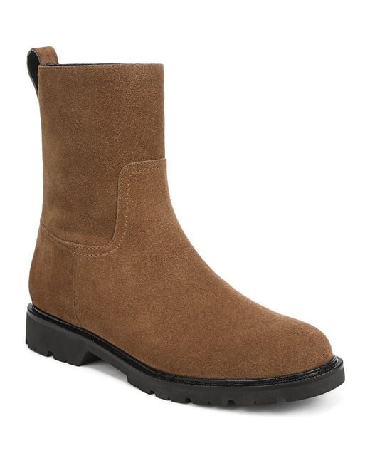 Vince Brown Sidney Lug Sole Boot