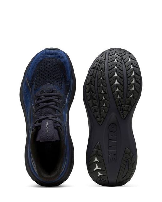 PUMA Blue Magmax Nitro 2 Running Shoe for men