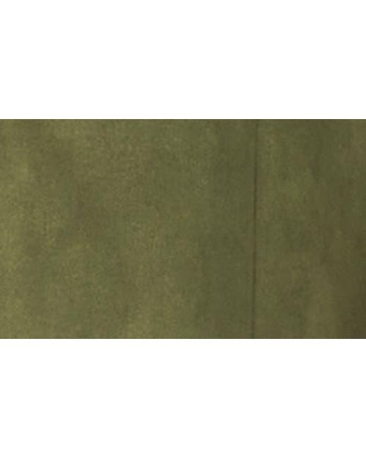 Halogen® Green Zip Front Sleeveless Minidress