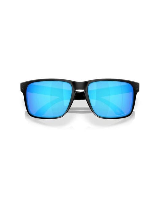 Oakley Blue 61Mm Rectangular Sunglasses for men