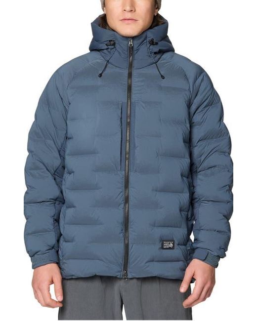 Mountain Hardwear Stretchdown 700 Fill Power Down Parka in Blue for Men ...