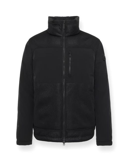 Colmar Black Mixed Media Waterproof Down Jacket for men