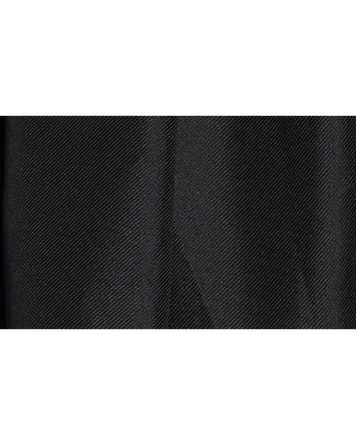 Comme des Garçons Black Pleated Gabardine Skirt
