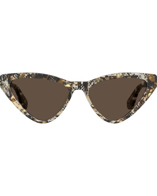 Stuart Weitzman Brown 55Mm Cat Eye Sunglasses