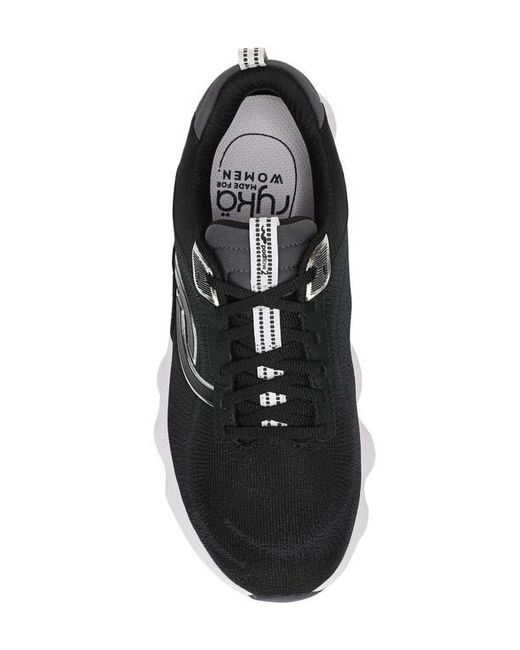 Ryka Black Podflow 2 Walking Sneaker