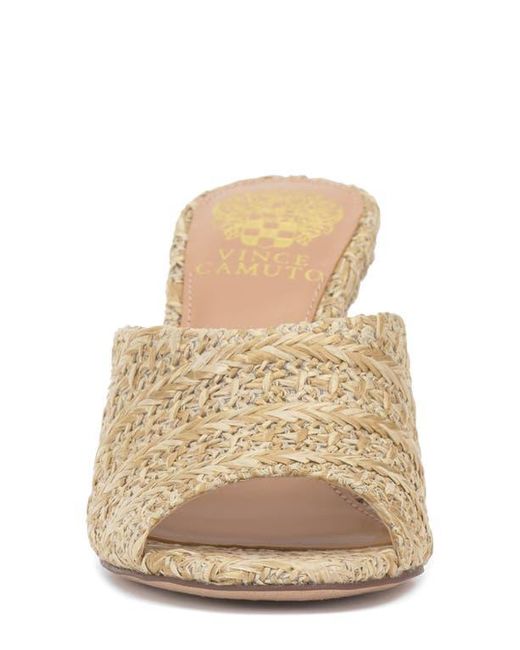 Vince Camuto Natural Vilty Wedge Slide Sandal