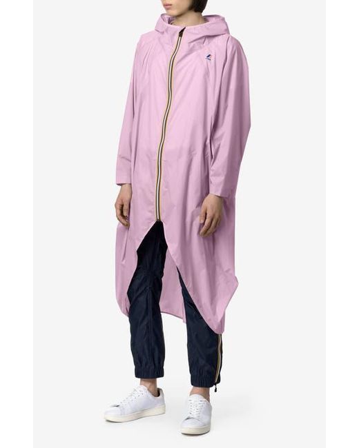 K-Way Multicolor Rennes Waterproof Packable Rain Poncho
