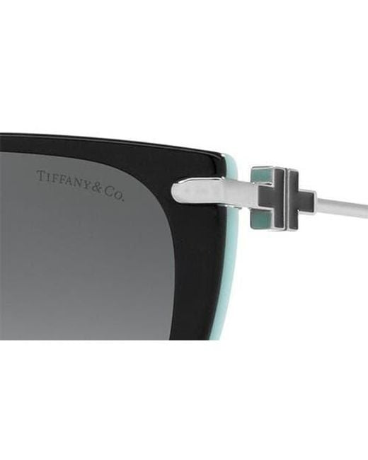 Tiffany & Co. Women's Black 57Mm Round Sunglasses