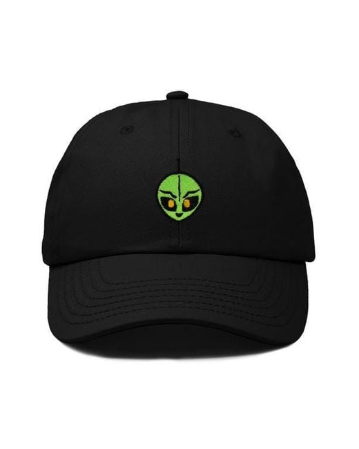 Alix Black Duder Alien Dad Cap for men