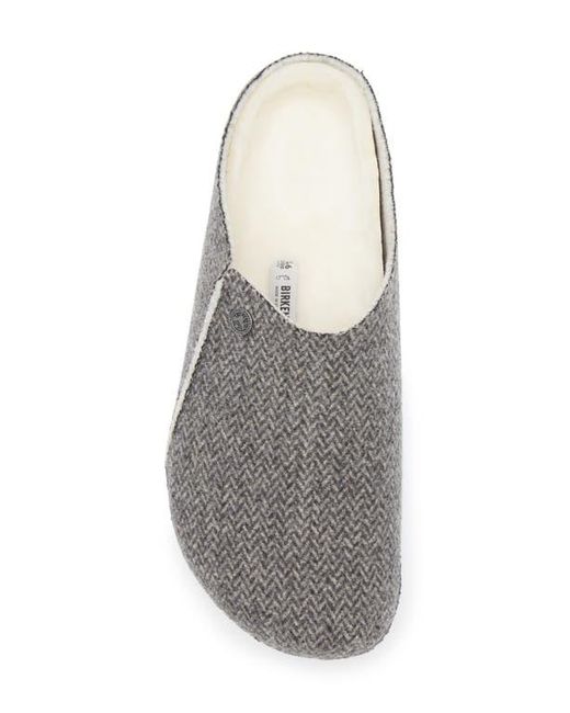 Birkenstock Gray Zermatt Genuine Shearling Lined Slipper for men