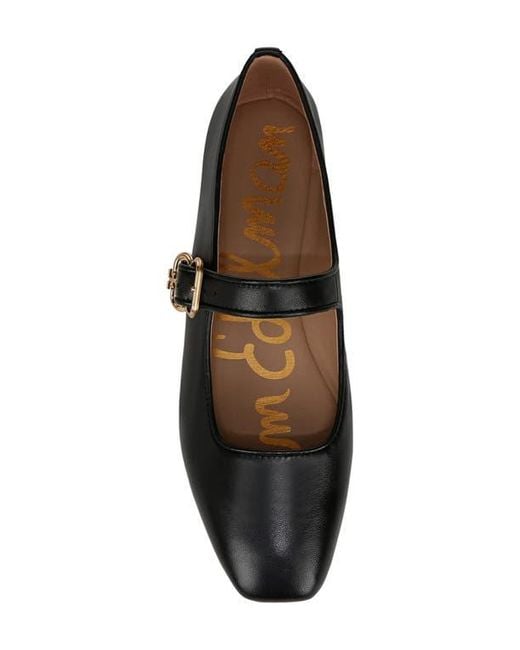 Sam Edelman Black Michaela Mary Jane Flat