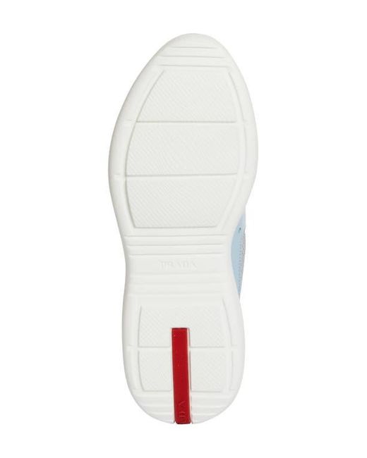 Prada Blue America's Cup Sneaker