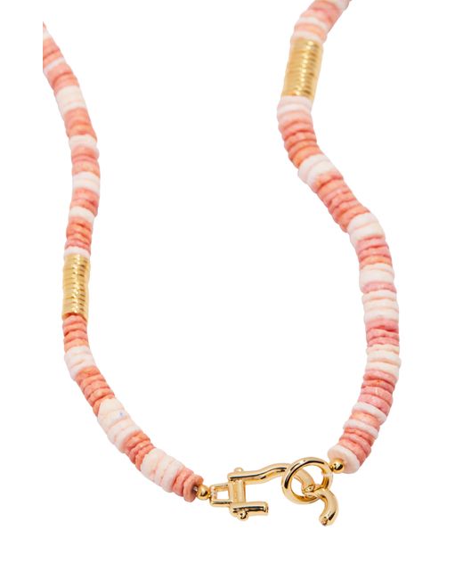 Brook and York Multicolor Capri Beaded Shell Necklace