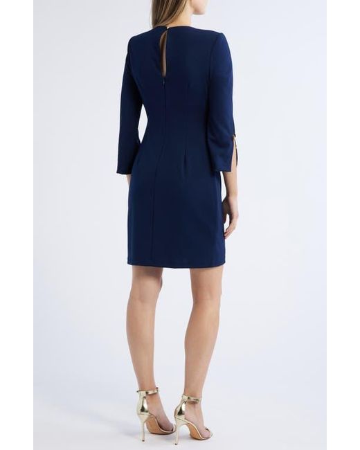 navy blue vince camuto dress Vince Camuto Keyhole Jersey Blouson Maxi Dress Size 4 Navy Blue Evening Gown
