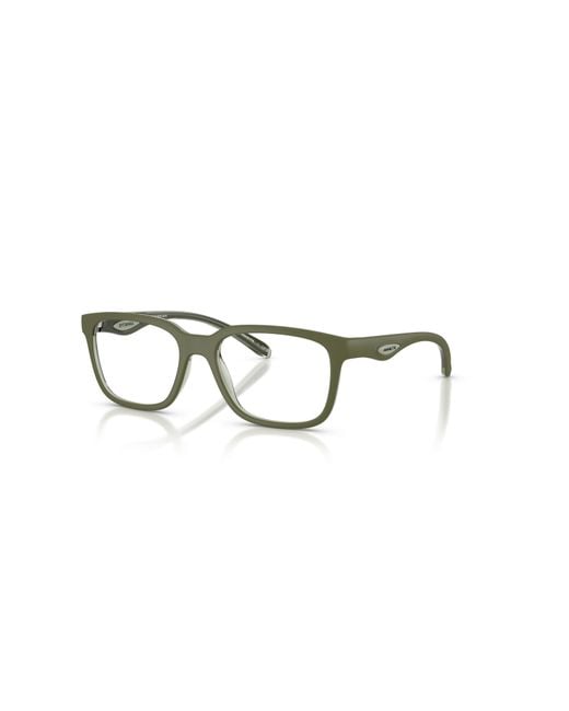 Arnette Green 54Mm Square Optical Glasses for men