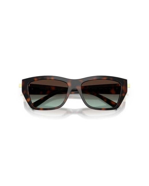 Tiffany & Co Multicolor 56Mm Rectangular Sunglasses