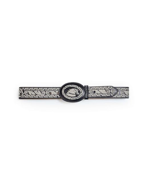 Mother The Ghost Rider Leather Belt in Black | Lyst