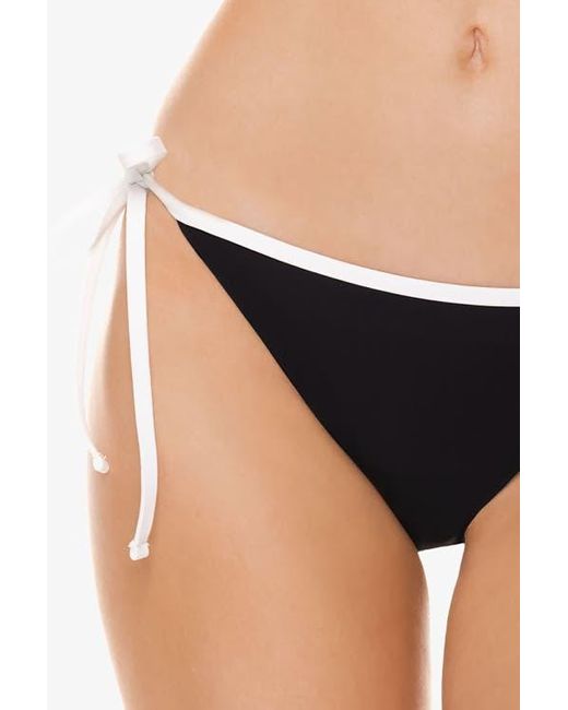 Helen Jon Black String Bottom With Binding
