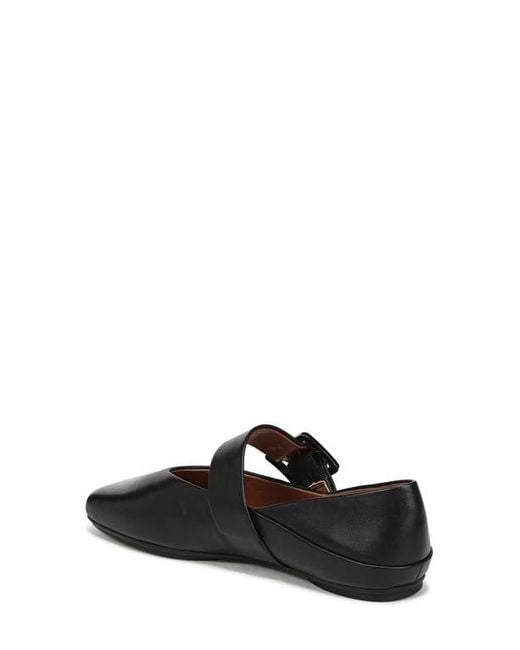 Franco Sarto Black Oakes Square Toe Flat