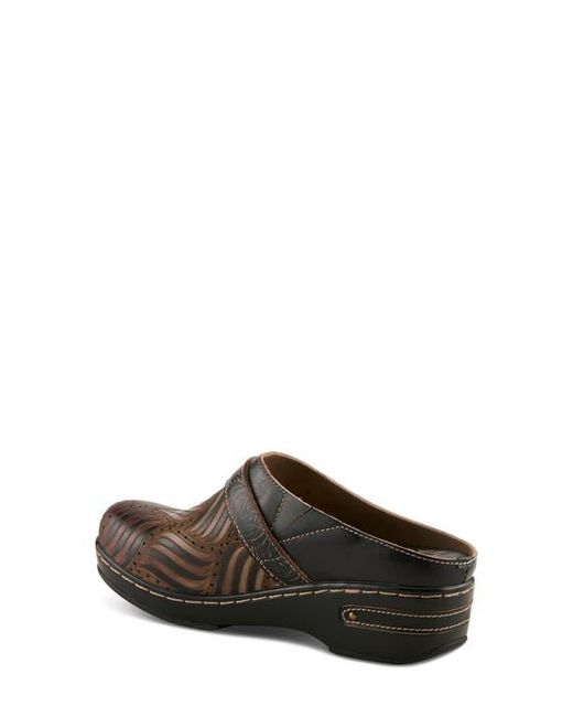 Spring Step Brown Sova Mule
