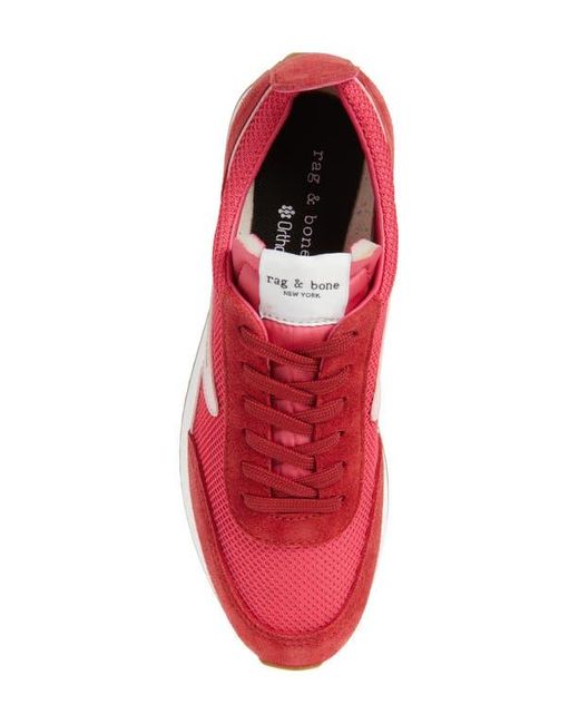 Rag & Bone Red Retro Runner Sneaker