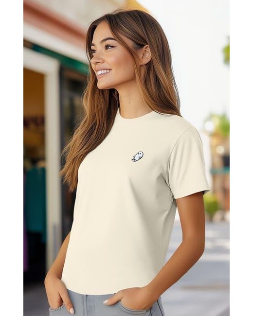 Alix Natural Ghost Relaxed Tee