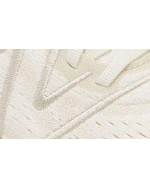 New Balance White Fresh Foam X More V4 Running Shoe