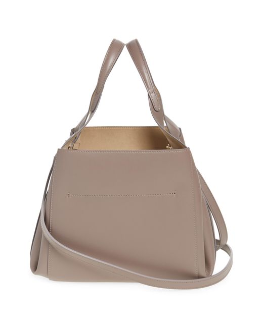 REE PROJECTS Natural Medium Avy Leather Bucket Bag