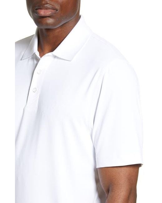 Cutter & Buck White Performance Polo for men