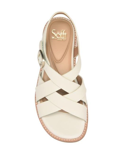 Söfft White Nancy Slingback Sandal