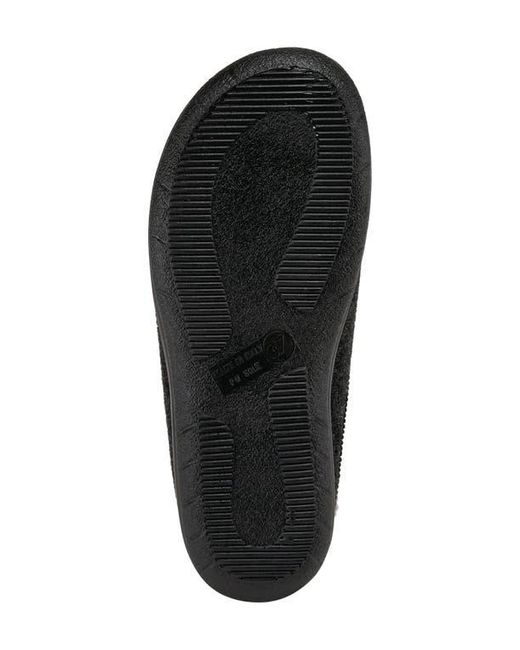 Flexus by Spring Step Black Loralee Scuff Slipper