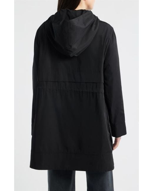 Sam Edelman Black Hooded Jacket