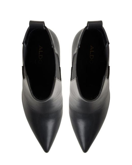 ALDO Black Liora Pointed Toe Chelsea Boot