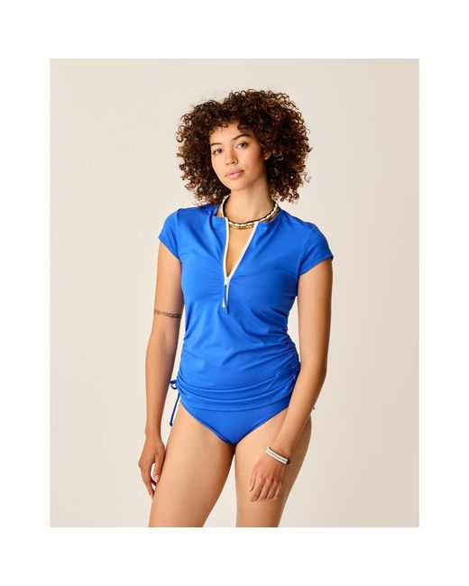 Carve Designs Blue Dawson Rashguard