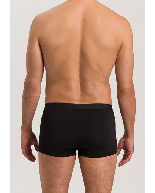 Hanro Black Micro Touch Boxer Brief for men