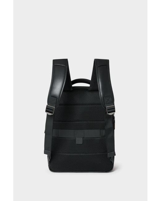 Osprey Black The Charlie Leather Backpack for men