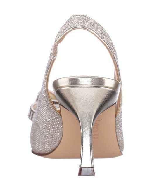 Nina White Jolanda Slingback Pump