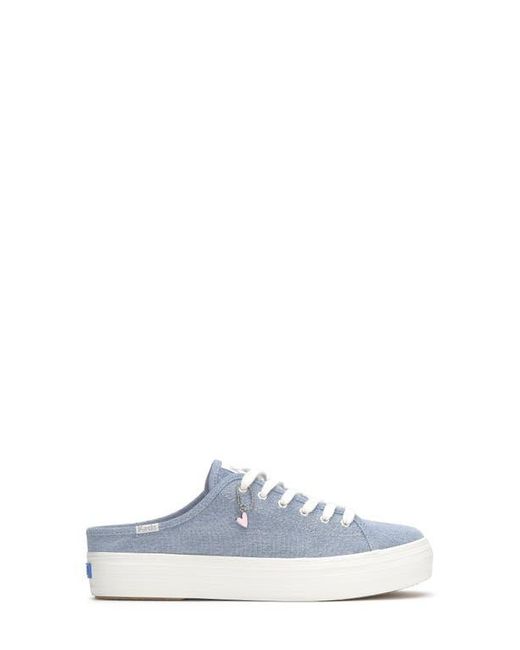 Keds Blue Triple Kick Mule