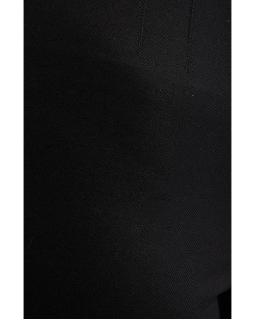 Open Edit Black Stretch Twill Capri Pants