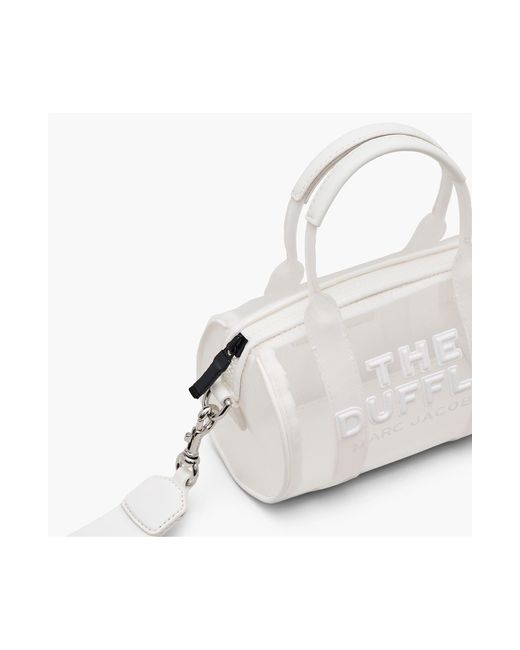 Marc Jacobs White The Mini Mesh Duffle Bag