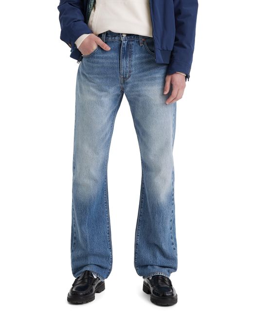 Levi's Blue 517 Bootcut Jeans for men