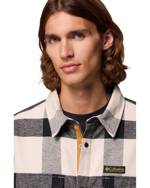Columbia Multicolor High Cascades Plaid Shirt Jacket for men