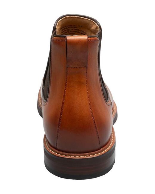 Florsheim Brown Anthem Plain Toe Chelsea Boot for men
