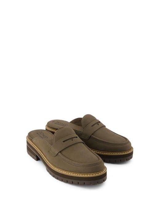 TOMS Green Cara Mule