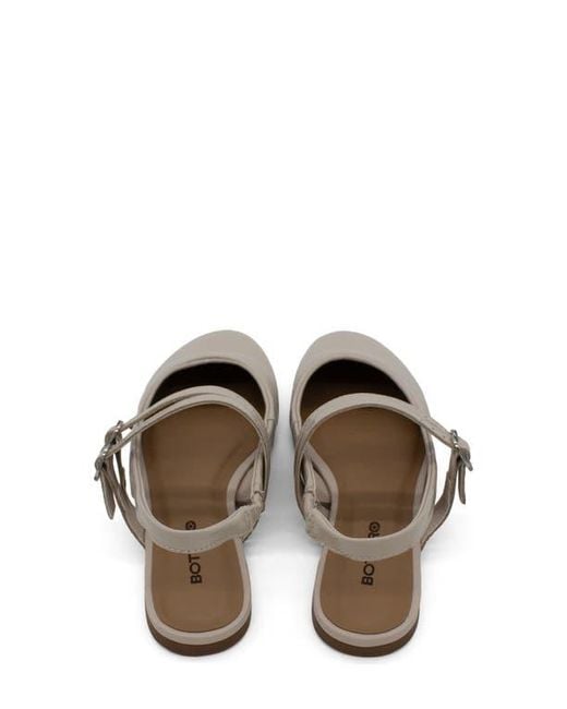 BOTTER Gray Botkairi Slingback Flat