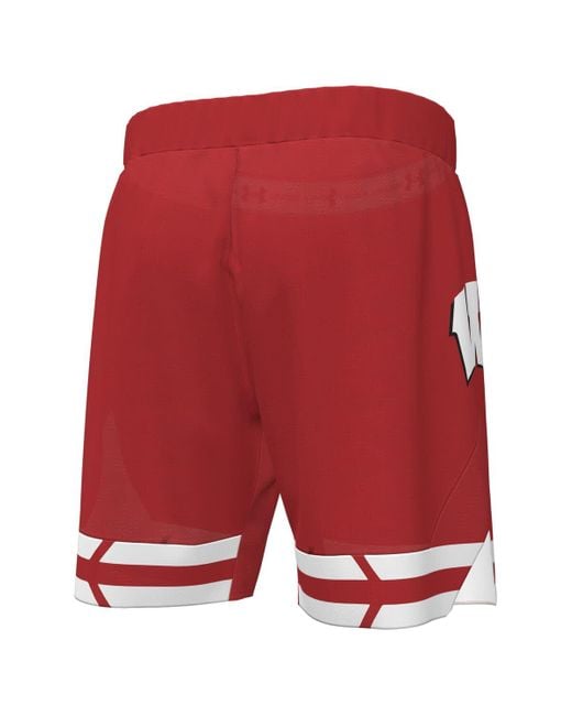 wisconsin basketball shorts