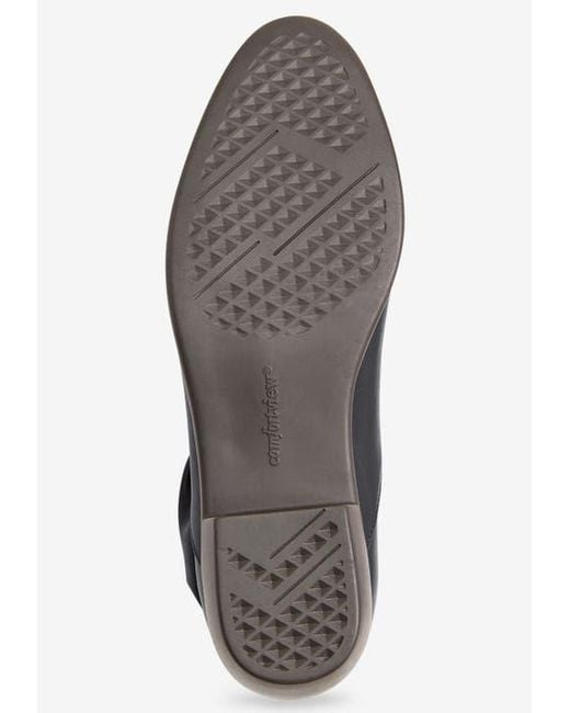 Comfortview Black Madison Bootie