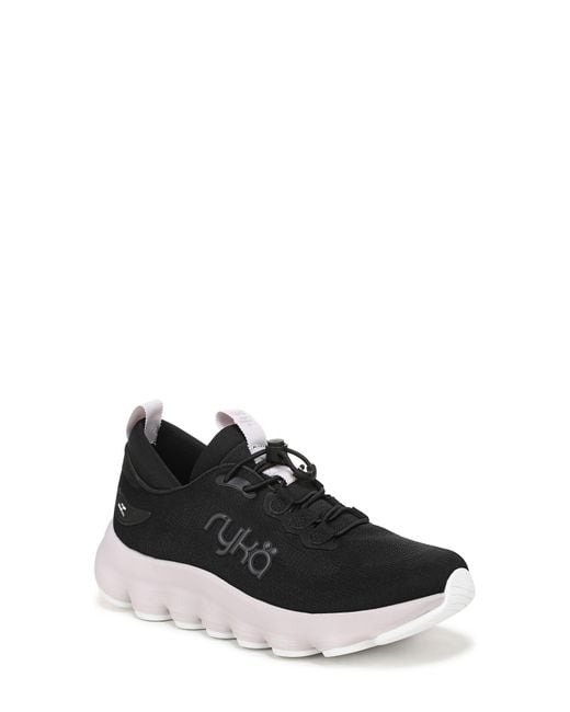 Ryka Black Podflow Ez Walking Sneaker